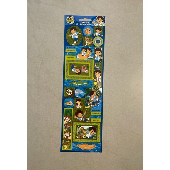 Nick JR Dora And Diego Stickers - Picture 1 of 3